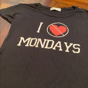 Wildfox I Don’t Love Mondays Tee